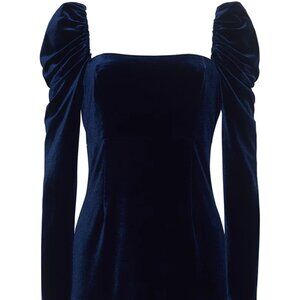 Cara Cara Laurenne Dress - Blue Velvet